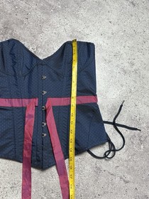 AGENT PROVOCATEUR RARE VINTAGE ICONIC BLUE/PINK TALMA CORSET Size L