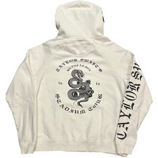 2019 Rare Taylor Swift Reputation Stadium Tour Hoodie White Snake Graphic Size S
