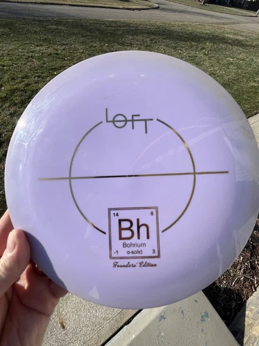 Loft Bohrium Founders Edition Disc Golf Driver 174g Gold Stamp New RARE