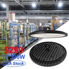 10 Pack High Bay Led Shop Lights 300 Watt GYM Commercial Barn Industrial Factory
