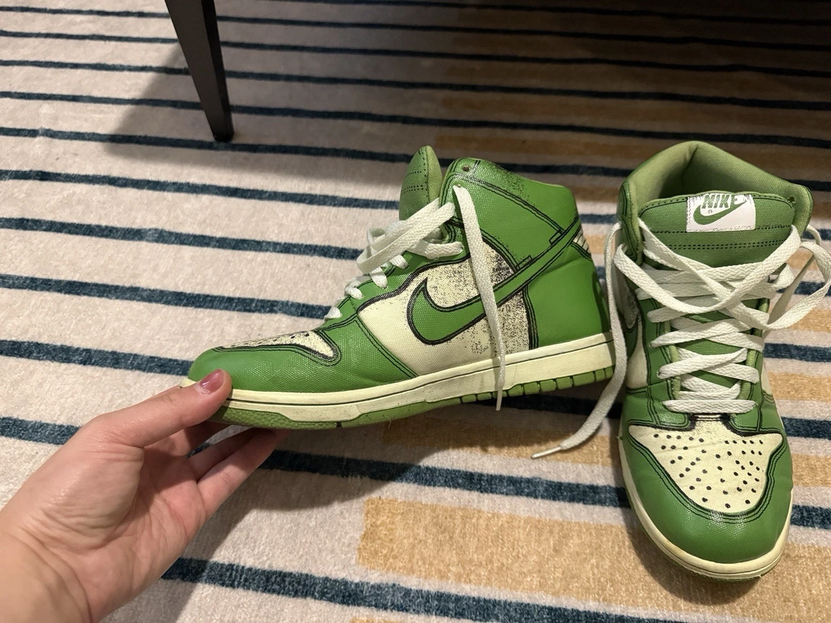 Nike Dunk 1 Piece Premium High Green for Sale | Authenticity