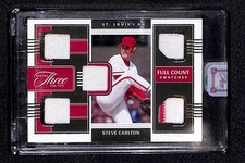 2022 Panini Three and Two Steve Carlton #FCS-SC Full Count Jersey /20 RP168