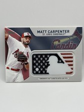 2017 Topps - Mlb Independence Day Silhouetted Batter Logo Patch Matt...