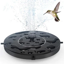 Solar Fountain, Floating Solar Powered Water Fountain Pump for Bird Bath, Gar...