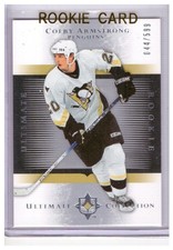 Colby Armstrong 2005-06 Ultimate Collection Rookie Card #220 /599