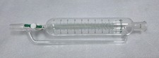 CHEMGLASS 500mL Addition Funnel Graduated 24/40 Joint 4mm PTFE Metering Stpk