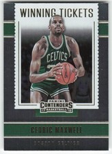 2017-18 Panini Contenders #24 Cedric Maxwell Winning Tickets Boston Celtics