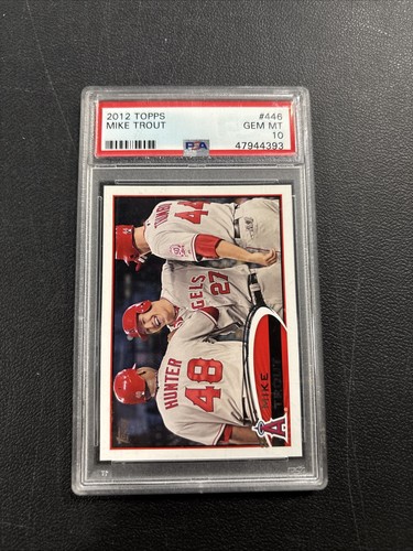 2012 Topps Mike Trout #466 PSA 10 GEM MT 