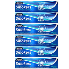 4 x Beauty Formulas SMOKERS Toothpaste 100ml Remove Tobbaco smell, Coffee stain 32.48 per litre