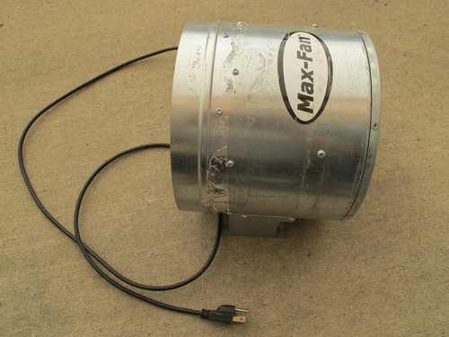 10 inch Can-Fan Max-Fan In-Line Duct/exhaust fan for grow tent or indoor growing