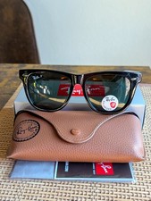 Ray-Ban New Polarized Wayfarer Classic RB2140 Polished Black 54mm