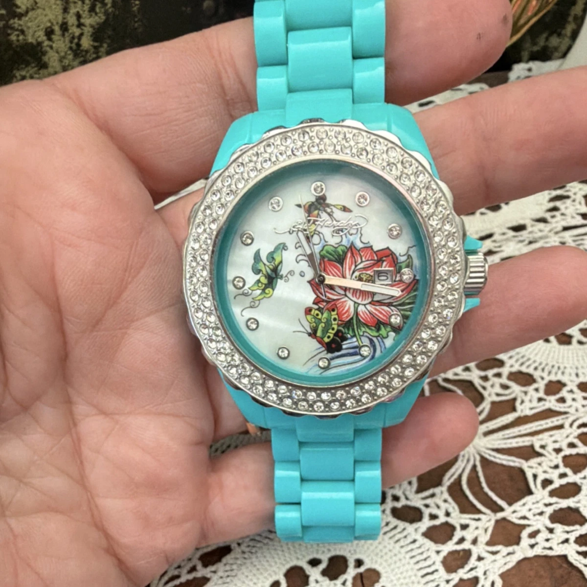Ed Hardy Women Plastic Band Wristwatches for sale | eBay