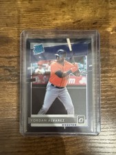 2020 Donruss Optic Yordan Alvarez Rated Rookie Black Stars SP /125 #45 Astros RC