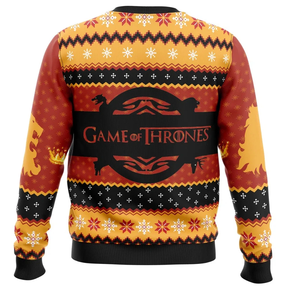 Game of Thrones House Lannister Christmas Ugly Sweater