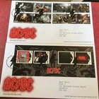 GB STAMPS ROYAL MAIL FIRST DAY COVER SET MUSIC LEGENDS 2025 AC/DC