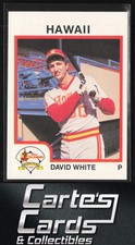David White 1987 ProCards #188 Hawaii Islanders