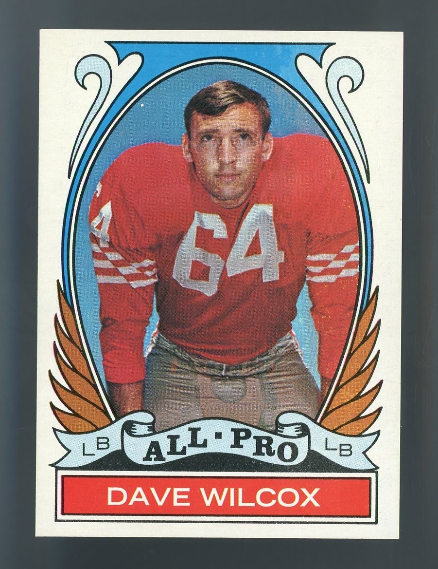 1972 Topps #282 Dave Wilcox All-Pro NEAR MINT or Better  **LOC:BOOX**
