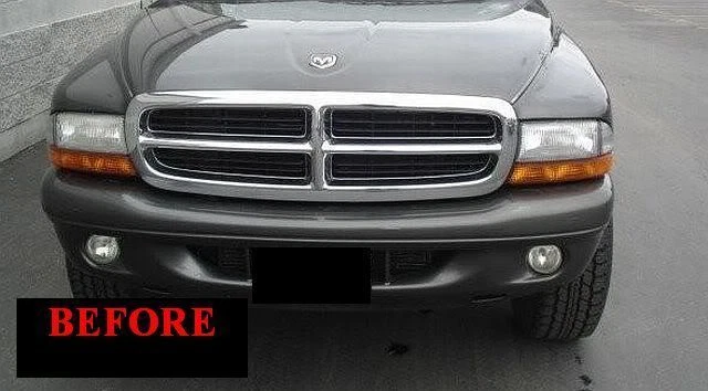 1998 - 2003 道奇杜兰戈铬饰边适用于烤架 1999 2000 2001 2002 98 99 — 第 4/4 张图片