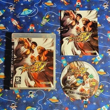 Street Fighter IV PlayStation 3 PS3 - Complete CIB PAL Region Free English