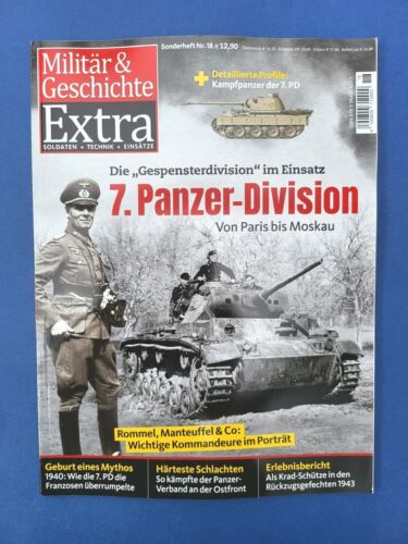 Militär & Geschichte Extra 2022 Sonderheft 18 ... 7. Panzer-Division ... NEU - Imagen 1 de 1