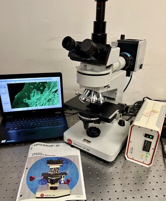 Leitz Leica Dialux 20 EB Fluorescence Phase Microscope | eBay