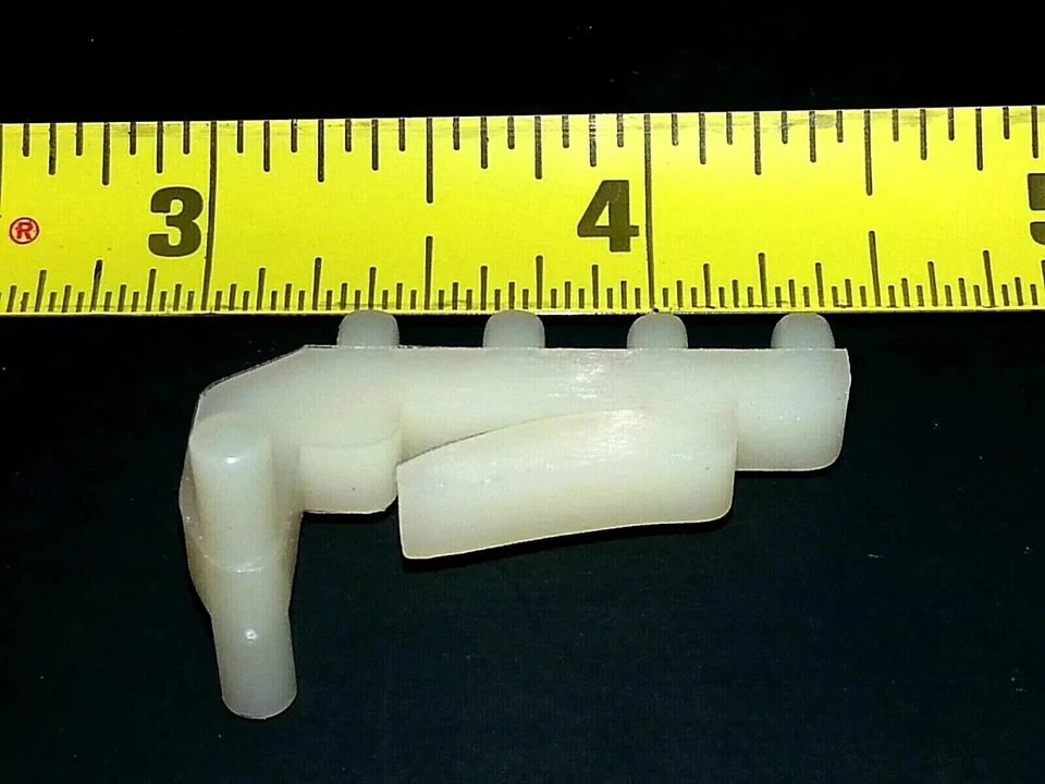 Cinta reguladora de ventana eléctrica para puertas delanteras y traseras GM 2 bloques para 1980-1993 Foto 3 de 4