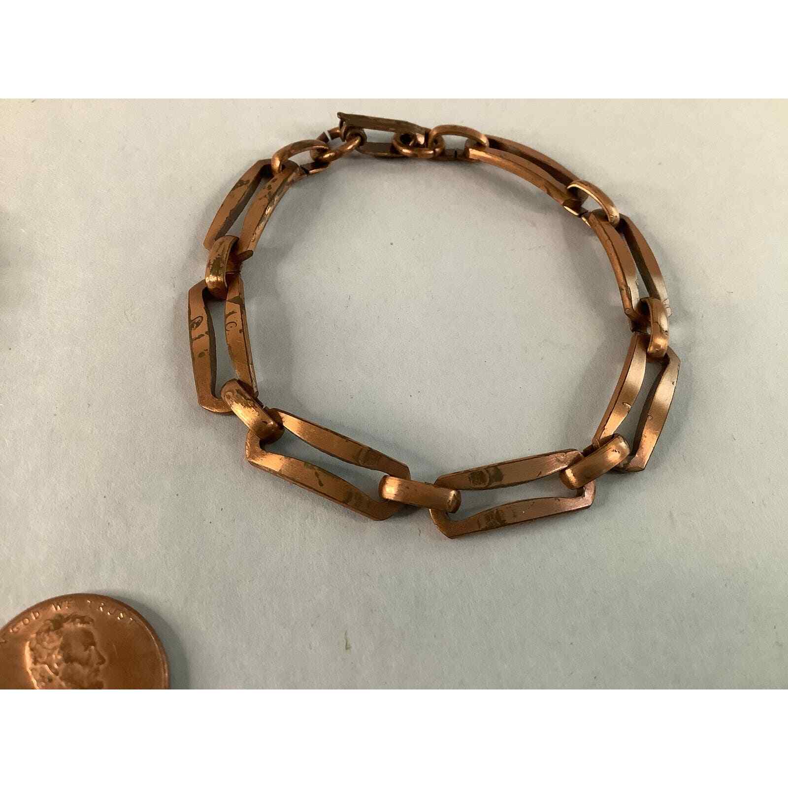 Solid Copper Bracelets, Set of Two - image 3
