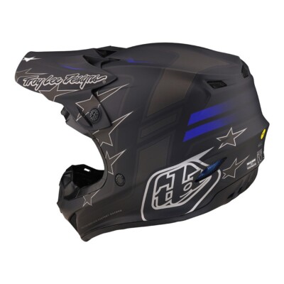 Troy Lee Designs TLD SE4 MIPS Poly MX Helmet Flagstaff Black