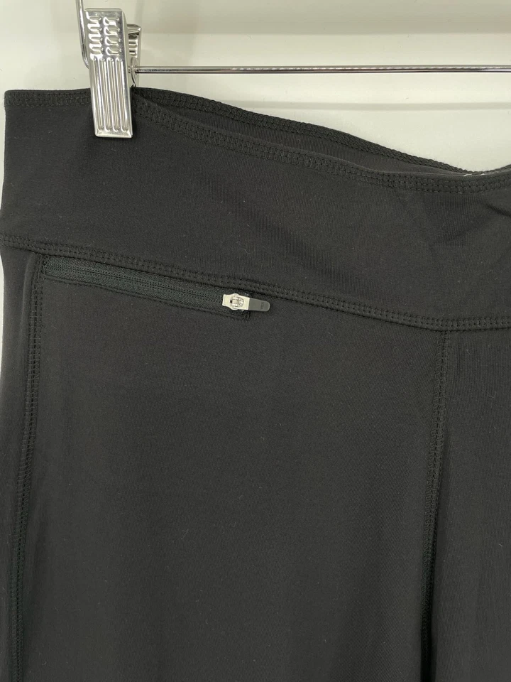 Leggings capri Woolrich para mujer negros lunares de pierna recta talla L nuevos con etiquetas Foto 2 de 4