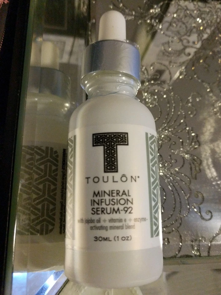 Suero para infusión mineral Toulon - 92 aceite de jojoba enzima activadora antienvejecimiento 1 OZ Foto 4 de 4