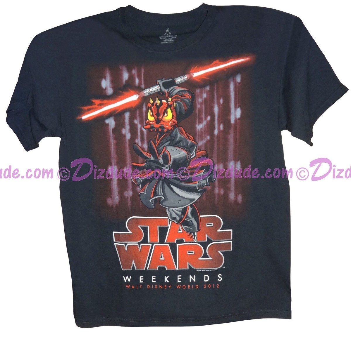 STAR WARS WEEKENDS Tシャツ Lサイズ 2012 Original One of a kind Prototype Logo T-shirt - Disney Star Wars