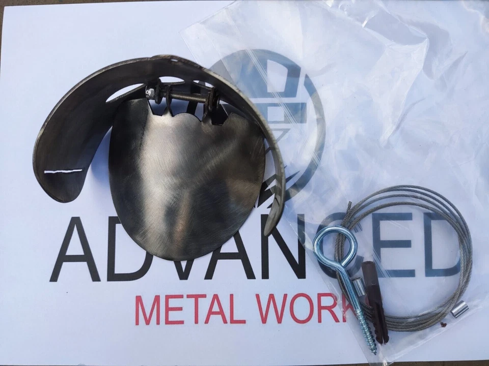 4" fits 110mm Rat Drain Flap, Ratblocker, Rat Flap Budget Version For Sewers 316 - Image 4 of 4