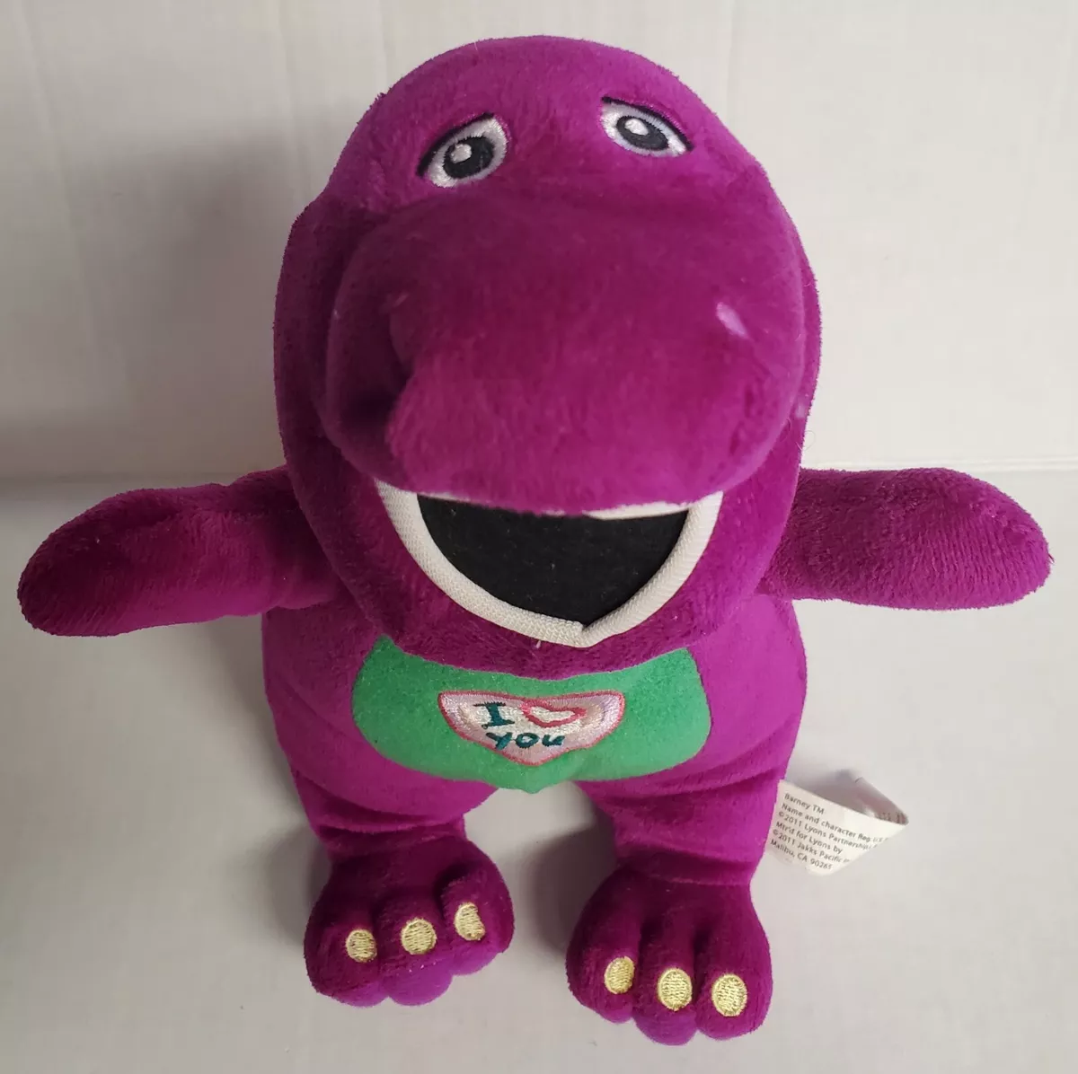 Barney the dinosaur teddy deals