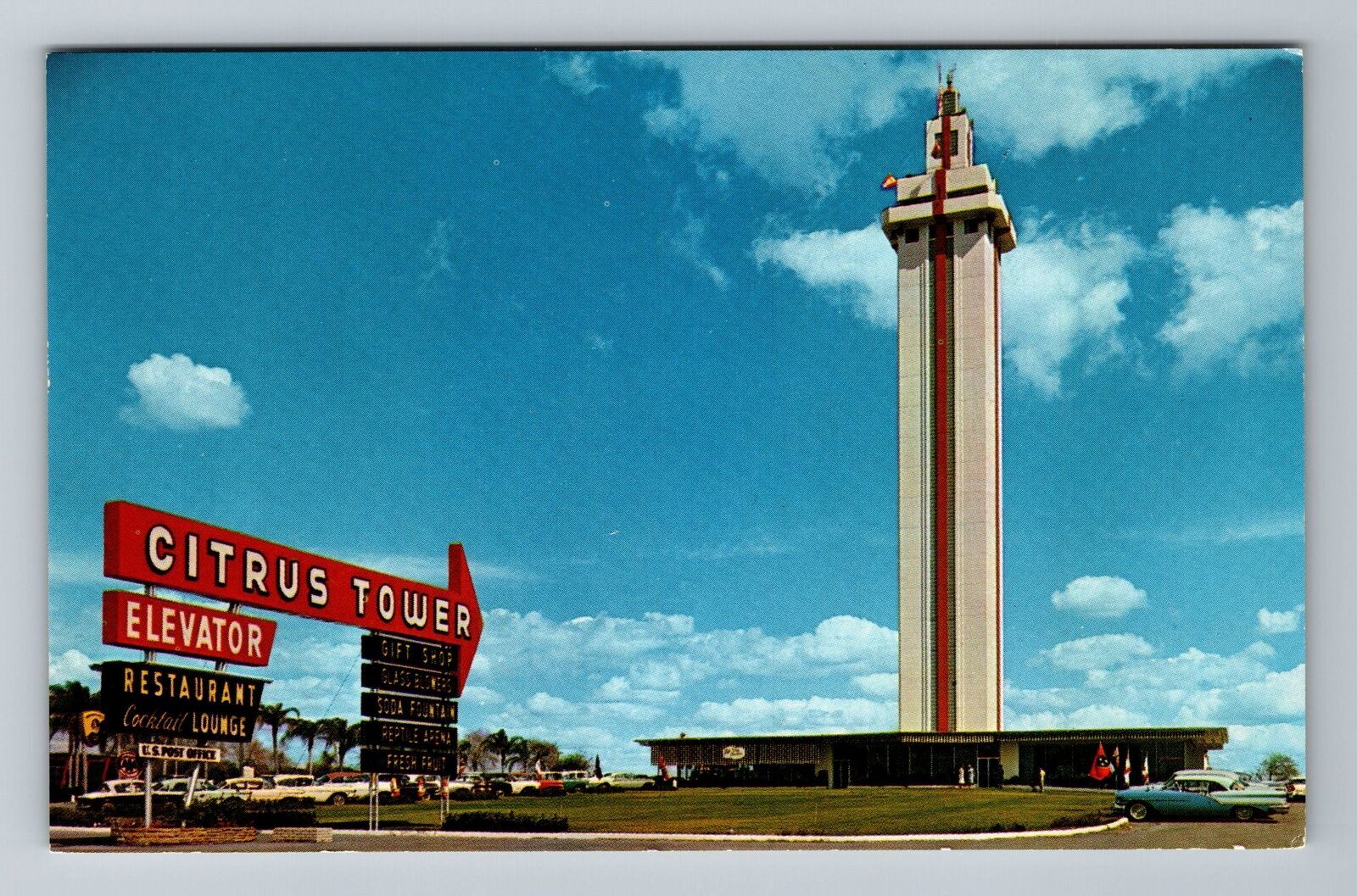 Clermont FLFlorida, Citrus Tower, Restaurant and Lounge, Vintage