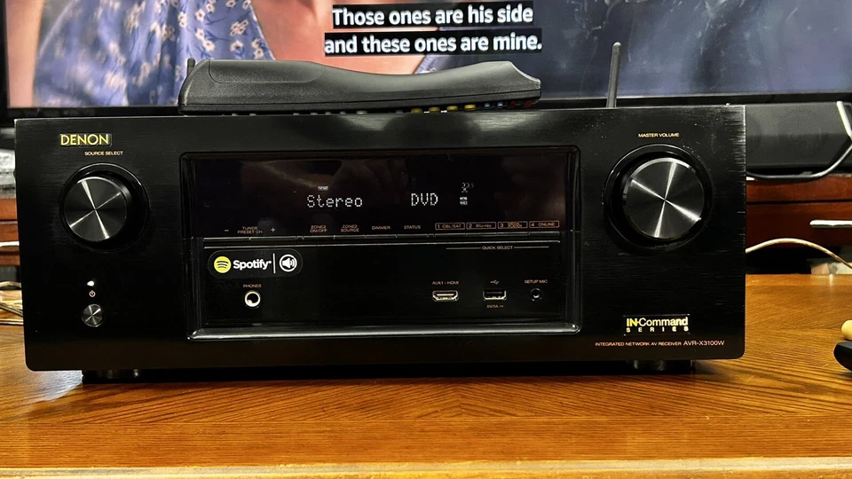 DENON AVR AVR-X3100W 7.1 Channel 105 Watt Receiver - Image 3 of 4