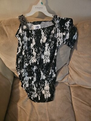 Mixxology Black And White Dress Shirt Medium Get Fancy