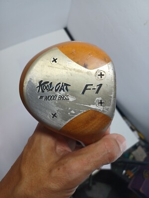 Vintage WOOD BROS. Kool Cat F-1 Driver Wood - Formula Shaft - Right Handed -