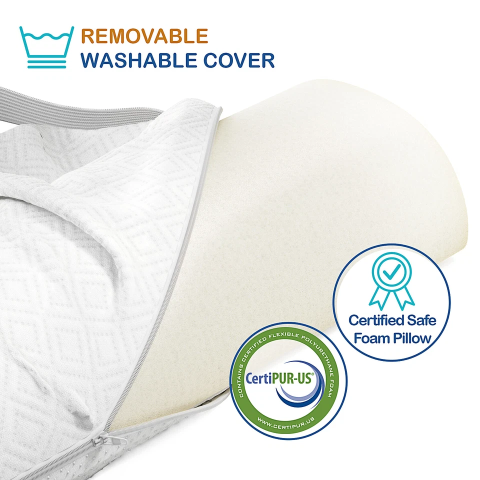 Cubierta de algodón lavable de tela elástica y antideslizante para parachoques de riel de cama para niños pequeños Foto 3 de 4