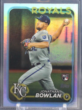 2024 Topps Series 2 Jonathan Bowlan Rainbow Foil Rookie Card Kansas City Royals