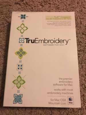 Tru E Crossover Embroidery Software for MAC