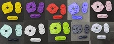 Game Boy Color Silicone Rubber Conductive Button Pads Replacement Start Select