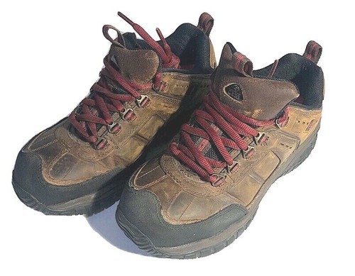 Men Leather Work Shoes Sz 7.5 #76852 