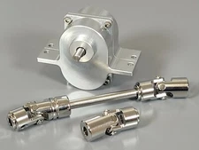 Aluminum 4:1 Auxiliary Transmission Gear Box Case Tamiya 1/14 King Hauler Semi