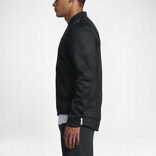 Nike MEN'S LEBRON MVP Basketball SHIELD Jacket Black SIZE MEDIUM