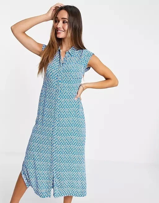 Whistles blue shirt clearance dress