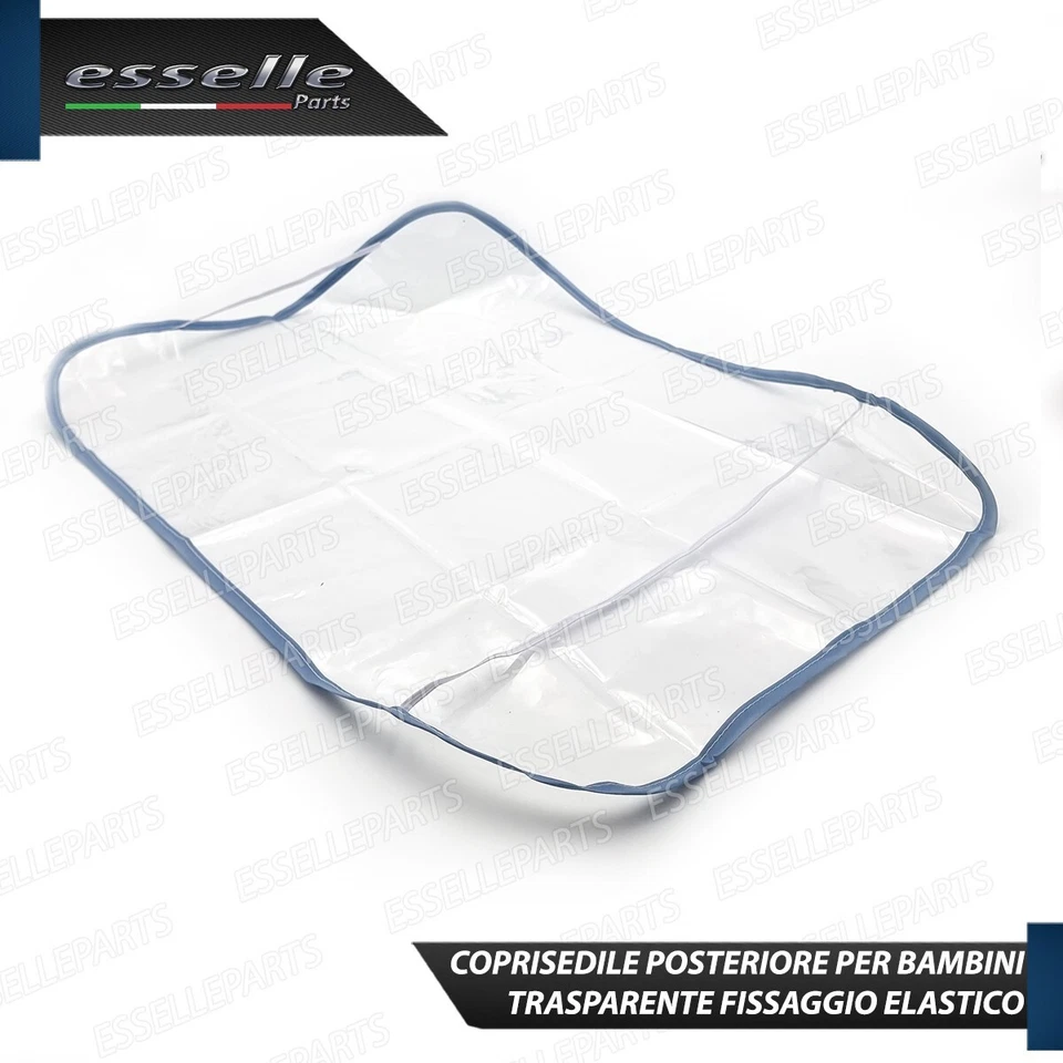 COPRISEDILE PROTEZIONE SEDILE BAMBINI KIA EV3 SEGGIOLINO TRASPARENTE - Immagine 3 di 4