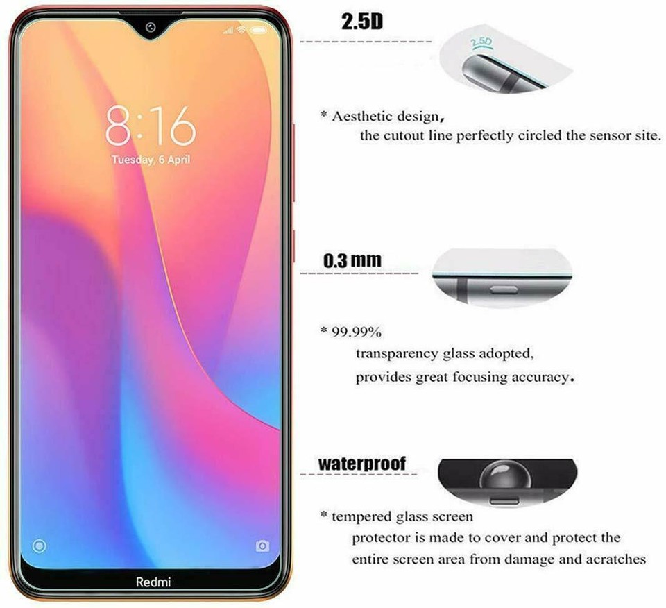3 vetri temperati per Realme GT Neo 2, Pellicola Protettiva