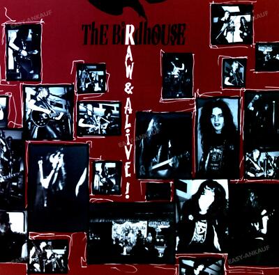 The Birdhouse - Raw & Alive ! Maxi Coloured Vinyl (VG+/VG+) '
