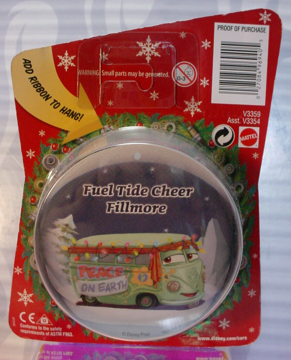 vhtf 2011 Disney PIXAR Cars FUEL TIDE CHEER FILLMORE🎄Christmas