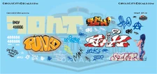 Railroad Graffiti S 1:64 Scale Decal Set